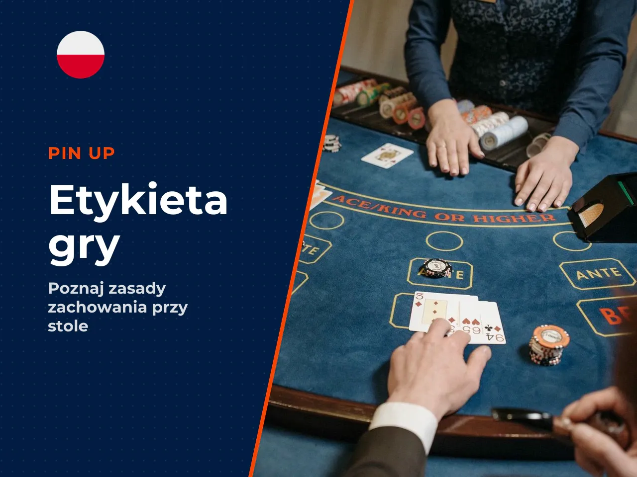 Etykieta w kasynie naziemnym — sygnały ręczne. Jeśli planujesz grę w kasynie stacjonarnym — w Polsce lub za granicą — musisz znać zasady zachowania przy stole. W kasynach naziemnych nigdy nie dotykaj