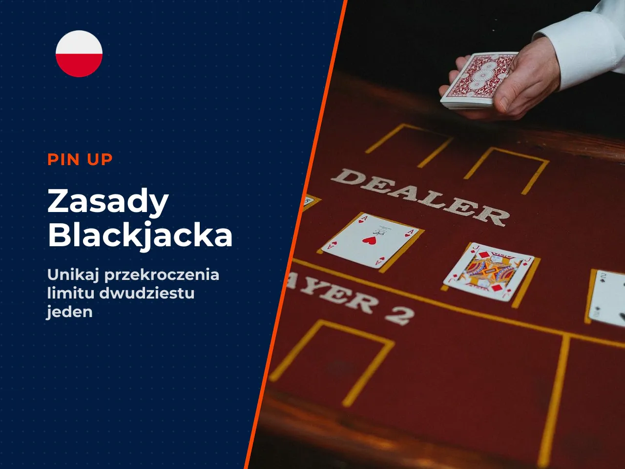 **Krok 4: Sprawdzenie przekroczenia (Bust check).** Jeśli suma Twoich kart przekroczy 21, przegrywasz natychmiast — niezależnie od tego, co ma krupier. To kluczowa asymetria dająca kasynie przewagę: g